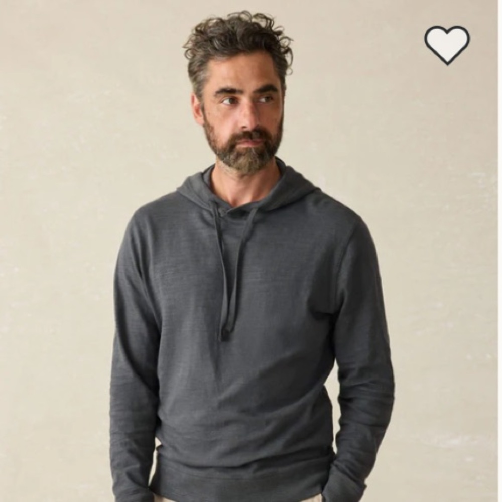Fahtery Sunwashed Slub Hoodie
